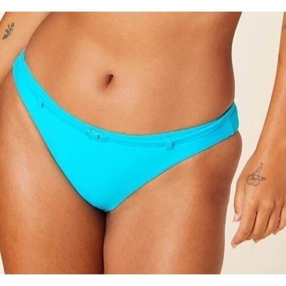 Andie The Riviera Turquoise Blue Bikini Bottom Swimwear Beach Ocean Size XS NWT - Picture 7 of 7